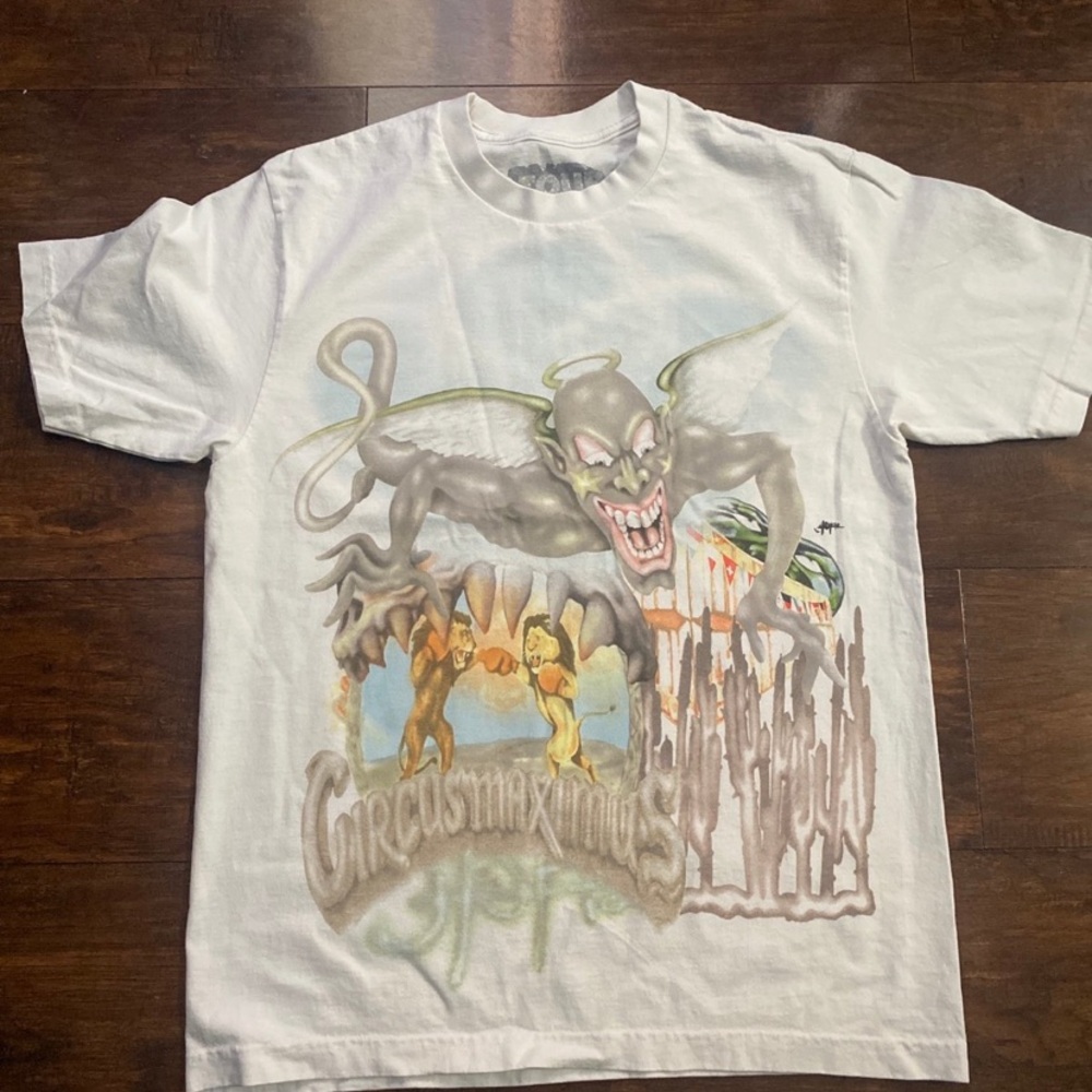 Travis Scott Utopia Circus Maximus Tour T-Shirt Rap Hip Hop Concert 2024